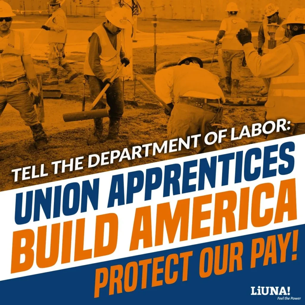 LIUNA Union support for apprenticeships