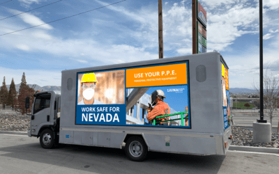 Local 169 Launches Health & Safety Campaign for Essential Workers, Rolls Out Digital Billboard Truck