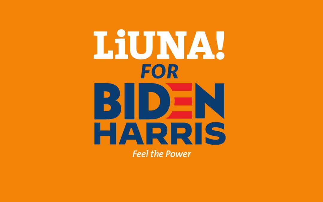 LIUNA Biden-Harris T-shirts Available