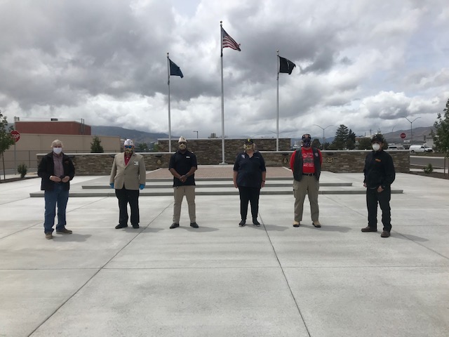 Local 169 presented $5,000 worth of gift cards to four veterans' organizations: the State Commanders of the American Legion, Disabled American Veterans, Veterans of Foreign Wars and Vietnam Veterans of America.